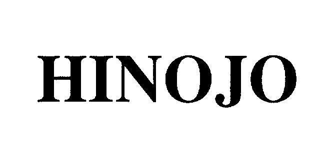 Mẫu nhãn hiệu HINOJO