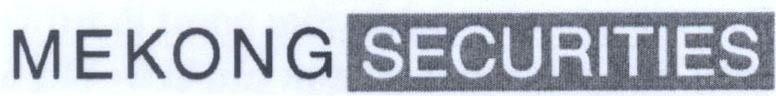 Mẫu nhãn hiệu MEKONG SECURITIES