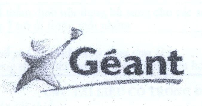 Mẫu nhãn hiệu Géant