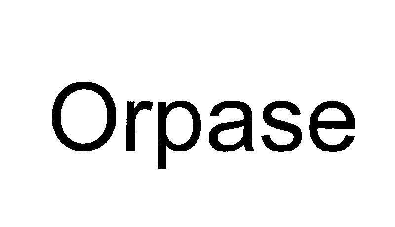 Mẫu nhãn hiệu Orpase