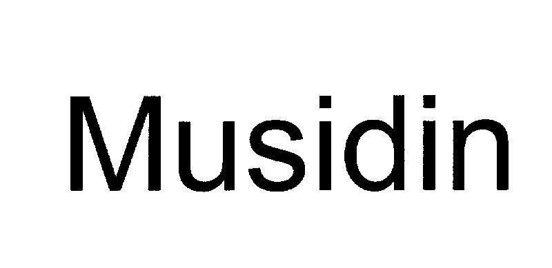 Mẫu nhãn hiệu Musidin