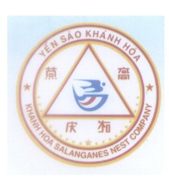 Mẫu nhãn hiệu Yến Sào Khánh Hoà KHANH HOA SALANGANES NEST COMPANY [yan wo qing he: Yến Sào Khánh Hoà]