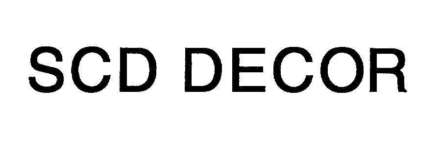 Mẫu nhãn hiệu SCD DECOR