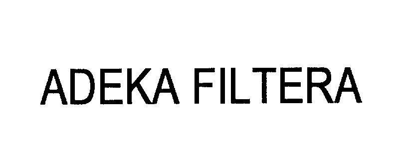Mẫu nhãn hiệu ADEKA FILTERA