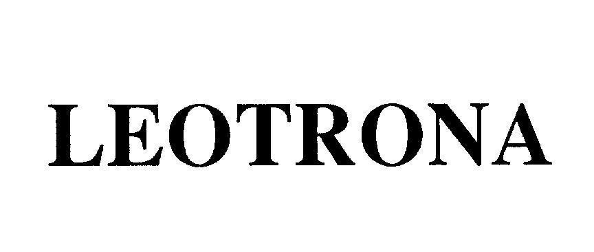Mẫu nhãn hiệu LEOTRONA
