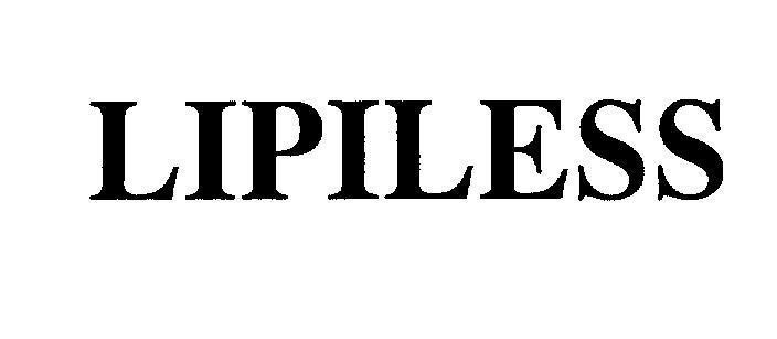 Mẫu nhãn hiệu LIPILESS