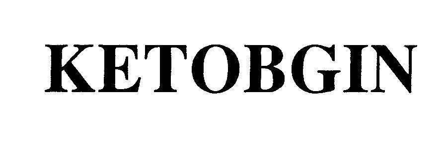 Mẫu nhãn hiệu KETOBGIN