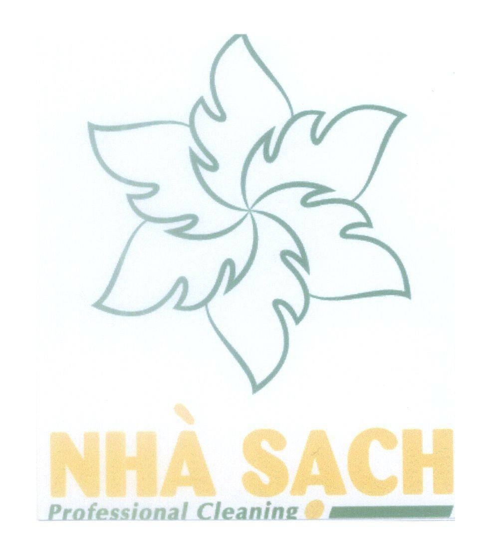 Mẫu nhãn hiệu Nhà Sạch Professional Cleaning