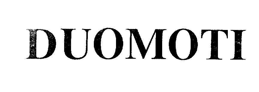 Mẫu nhãn hiệu DUOMOTI
