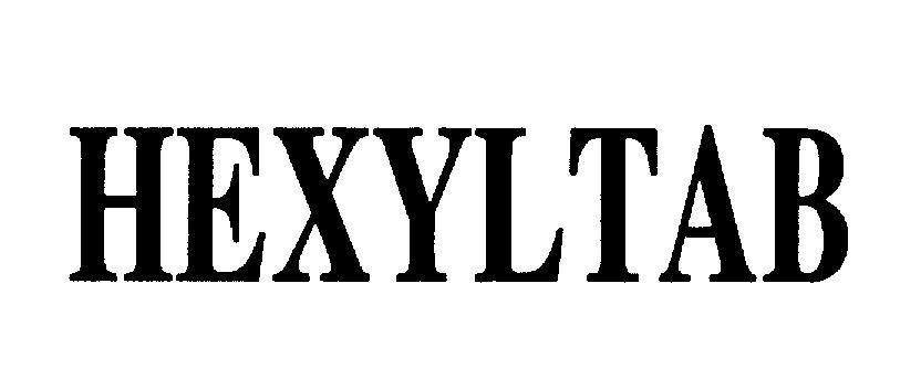 Mẫu nhãn hiệu HEXYLTAB