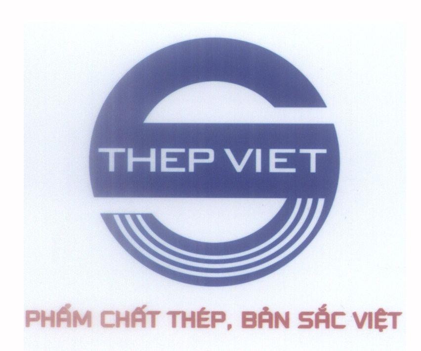 Mẫu nhãn hiệu S THEP VIET Phẩm Chất Thép, Bản Sắc Việt