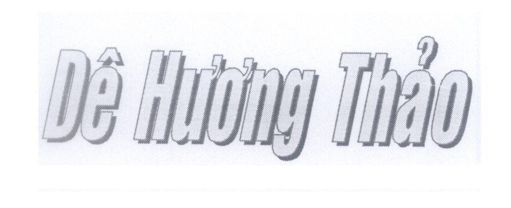 Mẫu nhãn hiệu Dê Hương Thảo