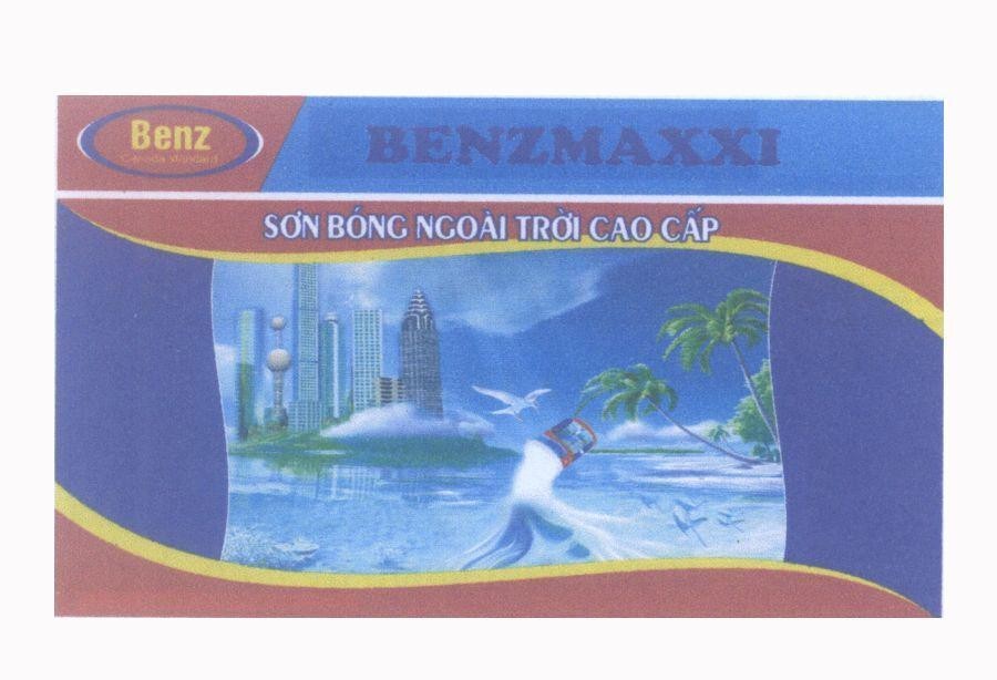 Mẫu nhãn hiệu Benz BENZMAXXI Sơn Bóng Ngoài Trời Cao Cấp