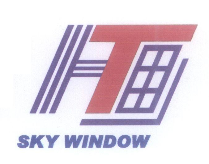 Mẫu nhãn hiệu H T SKY WINDOW