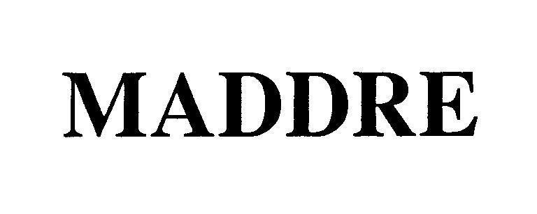 Mẫu nhãn hiệu MADDRE