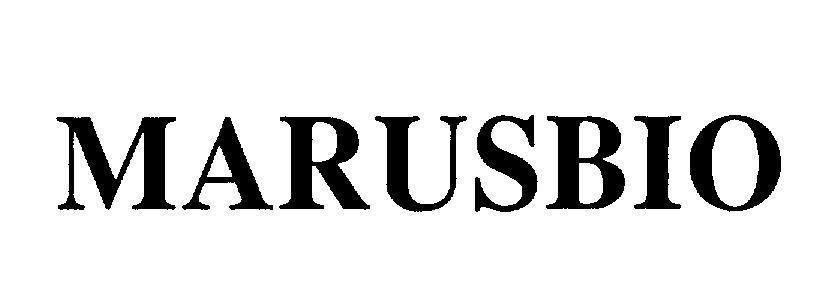 Mẫu nhãn hiệu MARUSBIO