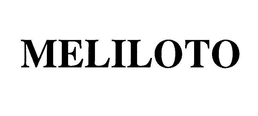 Mẫu nhãn hiệu MELILOTO