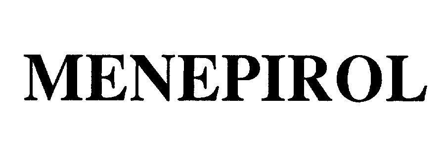 Mẫu nhãn hiệu MENEPIROL