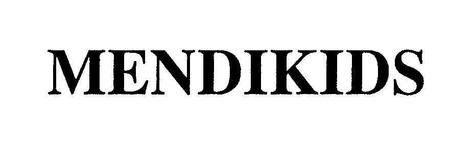 Mẫu nhãn hiệu MENDIKIDS