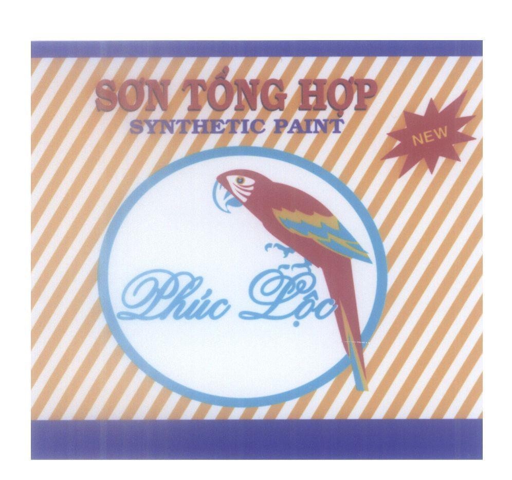 Mẫu nhãn hiệu Phúc Lộc Sơn Tổng Hợp SYNTHETIC PAINT NEW