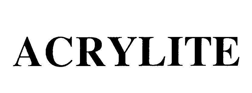 Mẫu nhãn hiệu ACRYLITE