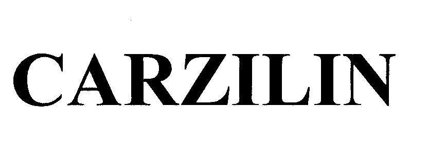 Mẫu nhãn hiệu CARZILIN