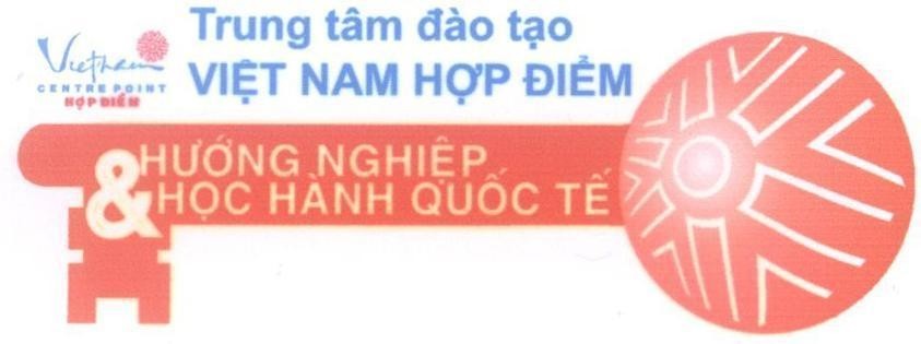 Mẫu nhãn hiệu Trung tâm đào tạo Việt Nam Hợp Điểm Việt Nam CENTRE POINT Hợp Điểm Hướng Nghiệp & Học Hành Quốc Tế