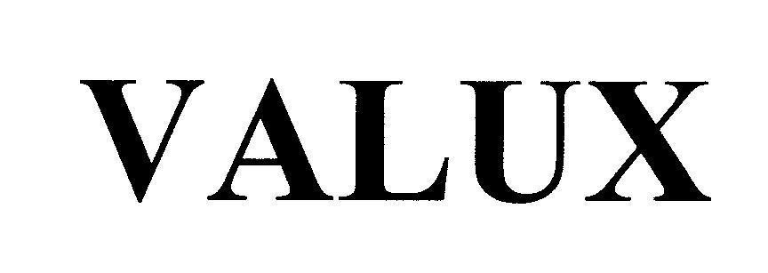 Mẫu nhãn hiệu VALUX