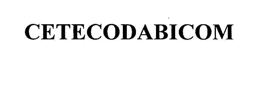 Mẫu nhãn hiệu CETECODABICOM