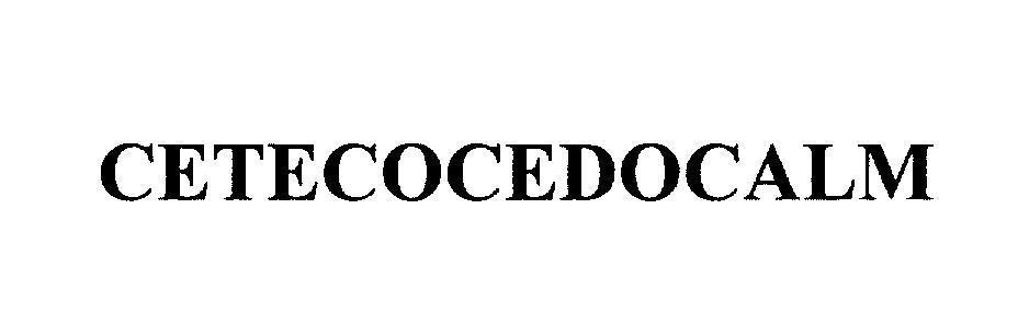 Mẫu nhãn hiệu CETECOCEDOCALM