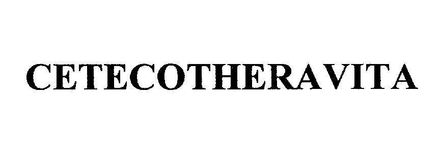 Mẫu nhãn hiệu CETECOTHERAVITA