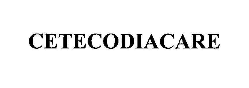 Mẫu nhãn hiệu CETECODIACARE