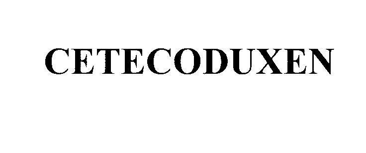 Mẫu nhãn hiệu CETECODUXEN