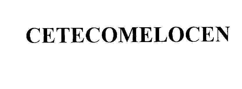 Mẫu nhãn hiệu CETECOMELOCEN