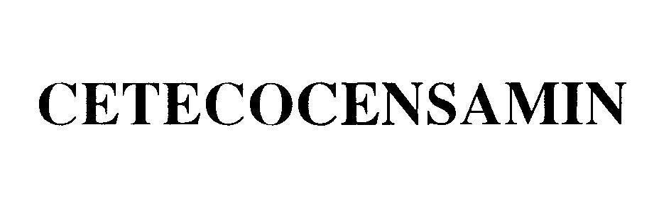 Mẫu nhãn hiệu CETECOCENSAMIN