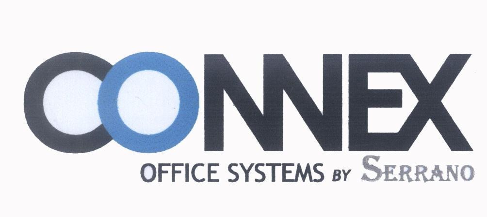 Mẫu nhãn hiệu CONNEX OFFICE SYSTEMS BY SERRANO