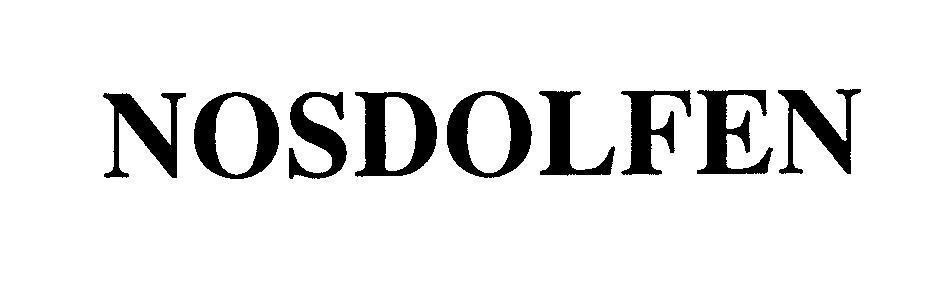 Mẫu nhãn hiệu NOSDOLFEN