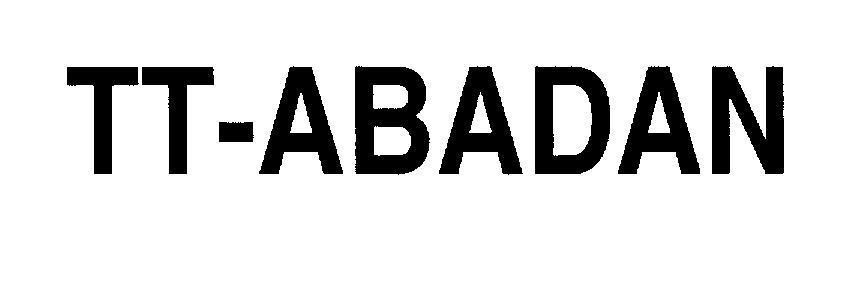 Mẫu nhãn hiệu TT-ABADAN