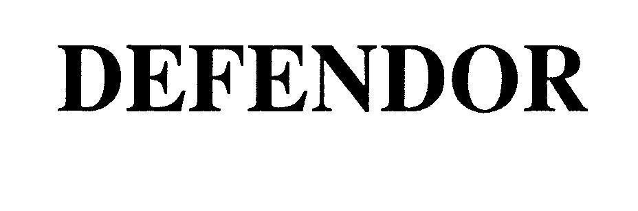 Mẫu nhãn hiệu DEFENDOR