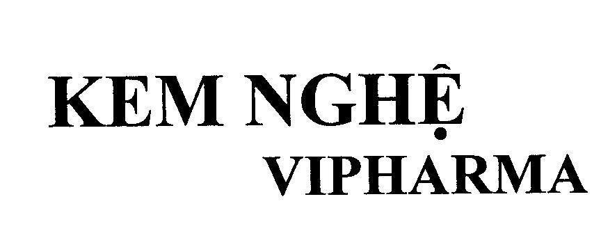 Mẫu nhãn hiệu Kem Nghệ VIPHARMA