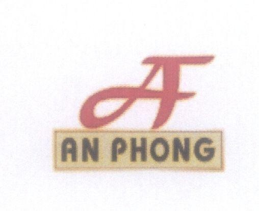 Mẫu nhãn hiệu AF A F AN PHONG