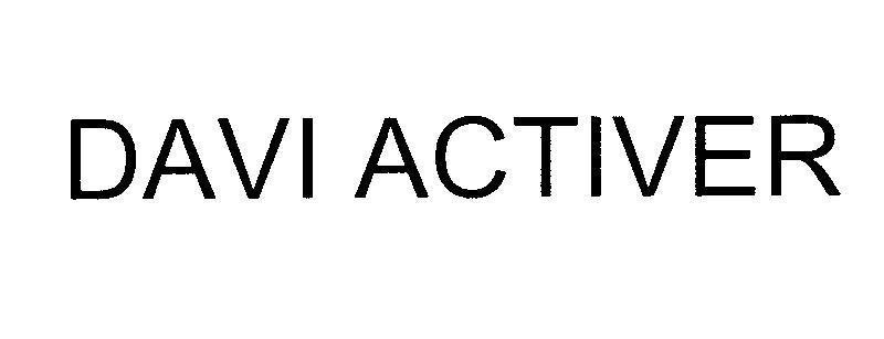 Mẫu nhãn hiệu DAVI ACTIVER