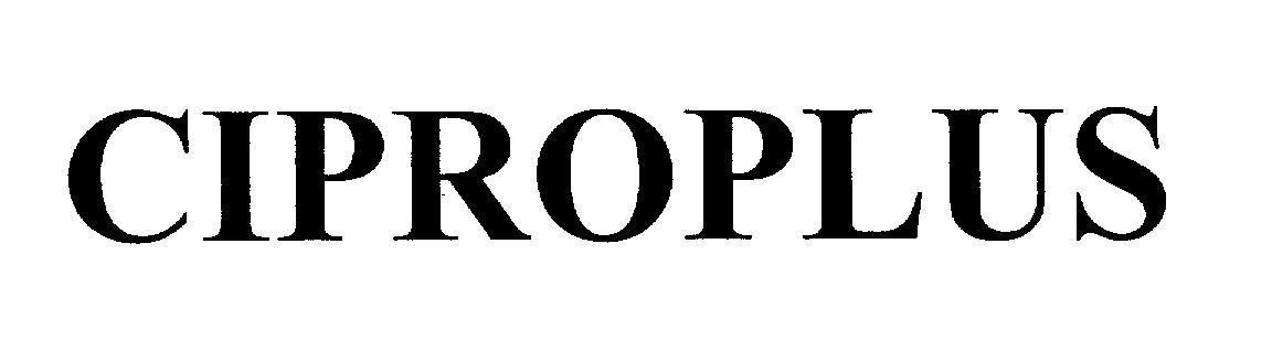 Mẫu nhãn hiệu CIPROPLUS