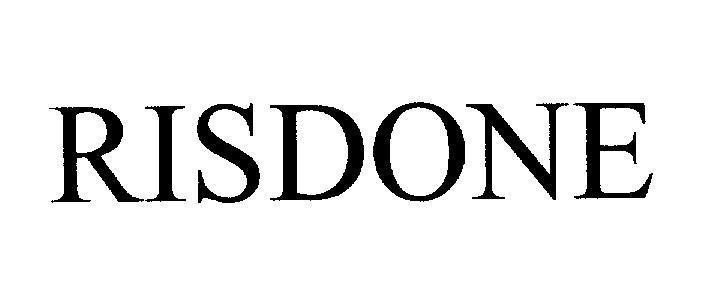 Mẫu nhãn hiệu RISDONE