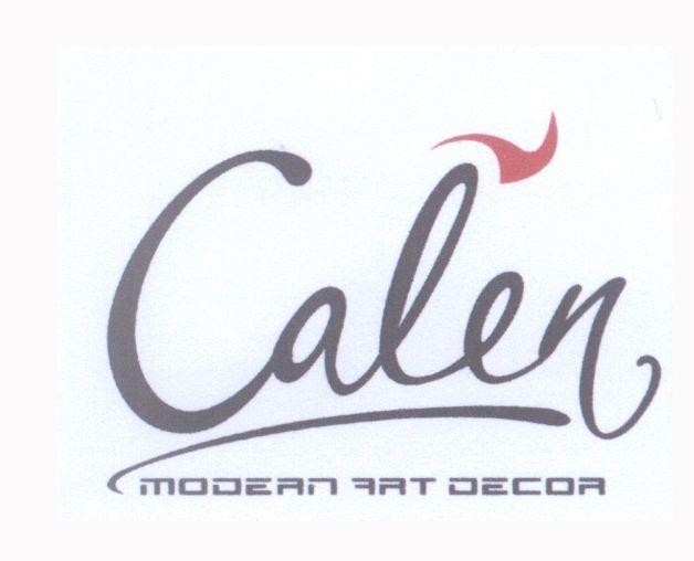 Mẫu nhãn hiệu Calen modern art decor