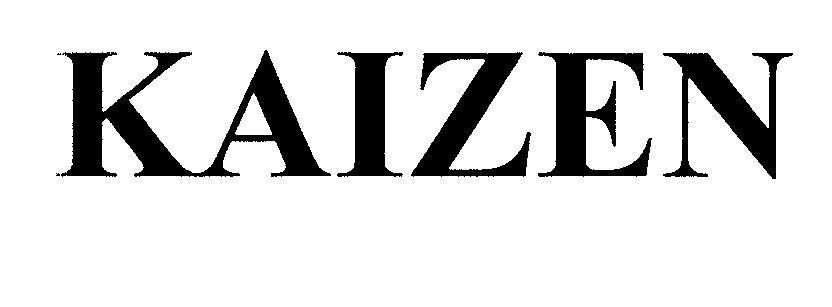 Mẫu nhãn hiệu KAIZEN