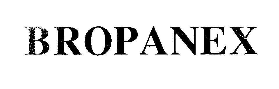 Mẫu nhãn hiệu BROPANEX