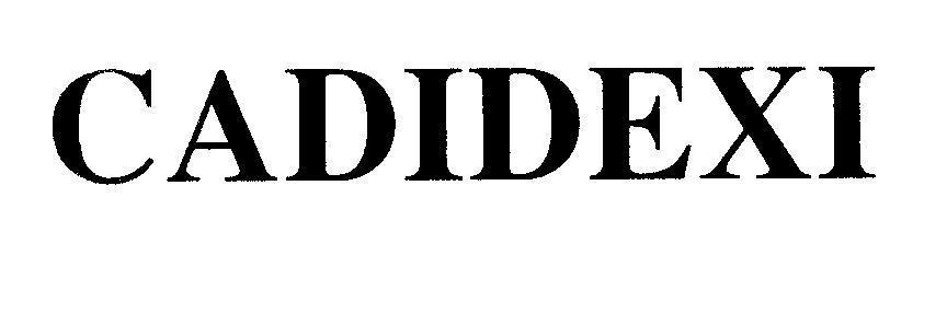 Mẫu nhãn hiệu CADIDEXI
