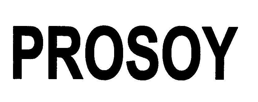 Mẫu nhãn hiệu PROSOY