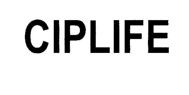 Mẫu nhãn hiệu CIPLIFE